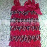 New Arrival Fashion Baby Girls Body Suit Organic Baby Clothes Lace Ruffled One-piece Romper Super Soft Cotton Jumpsuit For Girl thumbnail-4