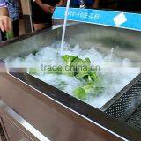 WASC-10 Stainless Steel Automatic Washing Machine,fuit and Vegetable Cleaning Machine ,vegetable Washing Machine thumbnail-3