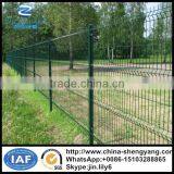 2m*1.5m Welded Wire Fence Panels With PVC Coated and Peach Post thumbnail-3