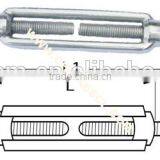 Open Die Forged Electro Galvanized JIS Frame Turnbuckle With Eye and Hook thumbnail-6