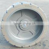 Explosion Proof Tyre Non-marking Tyre 15x5 for Genie GS2646 Electric Wide Scissor Lift Lift Height 26' thumbnail-2