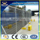 Removable temporary construction wire mesh fence panel