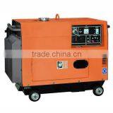 High-efficiency Portable Diesel Generators Single Phase With Four Wheels thumbnail-1