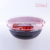 1000ml Plastic Japanese Disposable Soup Bowl With Microwave Safe thumbnail-2
