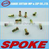 High Quality Cheap Bicycle /motorcycle Colour Galvanized Spoke and Nipple thumbnail-2