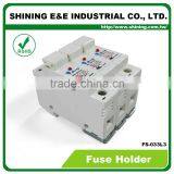 FS-033L3 UL Approved 600V DC AC 32A RT18-32 Cylinder Fuse Holder thumbnail-1