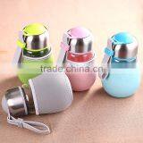 Wholesale Creative Big Belly Penguins Cup Glass Cup Diving Silicone Strap Penguin Tea Glass thumbnail-1