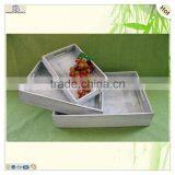 Cheap Antique Colorful Carving Set Paulownia Wood Tray thumbnail-5