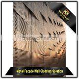Architectural Laser Cutting Exterior Building Panels Aluminum Curtain Wall thumbnail-4
