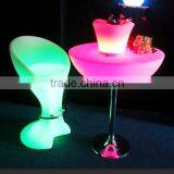 High Quality Outdoor Coffee Table Led Furniture Set With Led Ice Bucket thumbnail-1