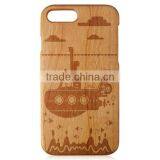 Eco-friendly Wooden Case,100% Wood Phone Case for IPhone7 7plus thumbnail-3