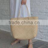 High quality best selling sea grass shopping bag WITH HANDLE from vietnam