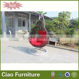 Modern Outdoor Rattan Garden Swing Chair thumbnail-3