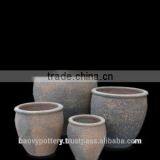Old Stone Planter, Set of 4. thumbnail-1