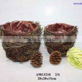 Wholesale Wicker Baskets for Plants thumbnail-1