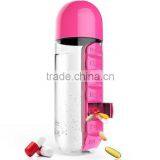 Hotsell Plastic 7 Days Pill Box With Water Bottle thumbnail-2