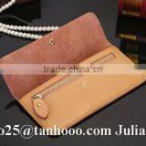 Handmade Leather Wallet/women Slim Wallet Money Clip thumbnail-1