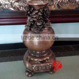 Indoor Mascot Statue Bronze Vase Statue for Home Decoration thumbnail-1