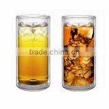 Beer Double Wall Glass Cup Set of 2 thumbnail-1