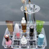 Clear Acrylic Makeup Mac Cosmetic Display Stand thumbnail-1