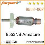 Forpark Power Tools Spare Parts 9553nb Armature for Drill thumbnail-1