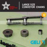 3 Types of Roller High Hardness Double Pitch Conveyor Chain (M Series ) thumbnail-1
