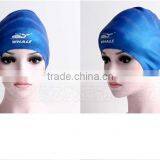China Factory OEM Printing Adult Long Hair Ear Protection Silicone Swim thumbnail-2