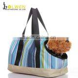 2015 Fashion Stripe Handle Dog Carrier Handbag thumbnail-1