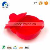 Customized Colorful FDA Food Grade Silicone Bowl With Lid thumbnail-6