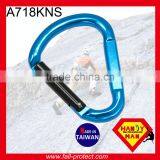 Straight Gate 22KN Mountain Climbing Aluminum Carabiner With HMS Type thumbnail-1