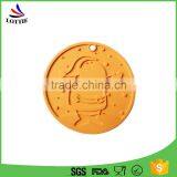 Hot Silicone Coaster Round Cup Mat Anti Skid Drink Placemat/customized Cup Mat thumbnail-1