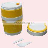 Plastic Two Layers Korean Lunch Box thumbnail-4