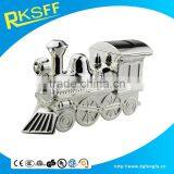 Manufacturer Exquisite Die Casting Zinc Alloy Eco-friendly Train Shape Coin Bank thumbnail-2
