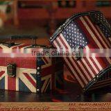 Colorful Painting Wooden Box Timber Strong Wooden Chest thumbnail-2