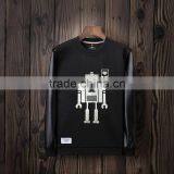 Bulk Hoodie Manufacturers Fashion Letter and Sublimation Printed Pullover Fashion Hoodies Without Hood Man Jacket thumbnail-5