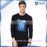 Fleece Sweatshirts Man Men Pullover Sweatshirts Customize Printing Logo thumbnail-1