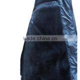 Warm Men's Quilted Nylon Winter Jackets With Fur Hood thumbnail-4