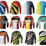 100%polyester Customized Downhill Jersey Short Sleeve/long Sleeves thumbnail-3