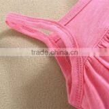 Plain Latest Summer Design 100% Cotton Top Quality Fashion Romper Dress thumbnail-3