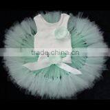 Baby Girls Pettiskirt Set Dress With Top Girls Fluffy Tulle Chiffon Fairy Pettiskirt Sets thumbnail-5