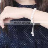 Zm33718a Girls Elegant Sliver Plated Hollow Hand Bracelet Ladies Jewelry Accessories thumbnail-2