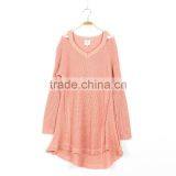 S32450W Junior Knit Long Sweaters Teenager Fashion Sweater 2017 Big Babies Spring Casual Sweater thumbnail-5