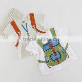 S17367A 2017 Summer Hot Boys Cotton Short Sleeve T-Shirt thumbnail-5