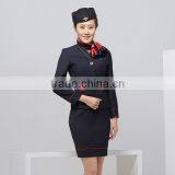 Flight Attendant Hat And Bespoke Airline Uniforms Sets Pattern thumbnail-2