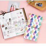 Soft Faux Leather Cover Planner Refillable Text Journal Dairy Planner Customizable Notebook With Band thumbnail-6