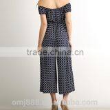 Wholesale Clothing off Shoulder Women Romper Jumpuists thumbnail-3