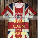 Novelty and Personality Fashion Printing United Kindom New Style Men's t Shirt thumbnail-1
