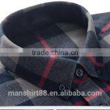 2017 Men Shirts 100% Cotton Dress Shirt Men Flannel Shirts thumbnail-6