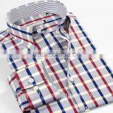 Combed Cotton Button Down Collar Designer Men's Slim Fit Men Shirt thumbnail-1
