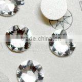 New Design Nail Crystal 16 Face Cut 8 Big+8 Small Facets High Quality Flat Back Non Hotfix Rhinestones Crystal ab Strass thumbnail-6